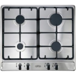 Belling GHU60GC MK2 60cm Gas Hob with Cast Iron Pan Supports in Stainless Steel